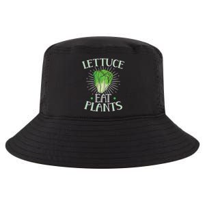 Animal Love Vegetarian Vegan Lettuce Eat Plants Cool Gift Cool Comfort Performance Bucket Hat