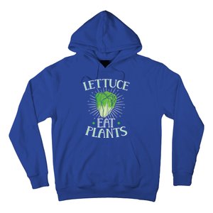 Animal Love Vegetarian Vegan Lettuce Eat Plants Cool Gift Hoodie