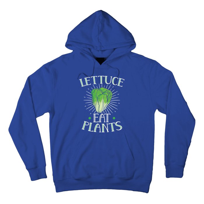 Animal Love Vegetarian Vegan Lettuce Eat Plants Cool Gift Hoodie