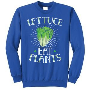 Animal Love Vegetarian Vegan Lettuce Eat Plants Cool Gift Sweatshirt