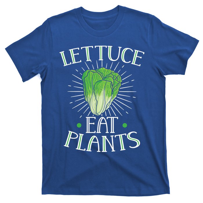 Animal Love Vegetarian Vegan Lettuce Eat Plants Cool Gift T-Shirt