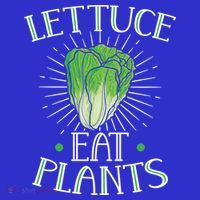 Animal Love Vegetarian Vegan Lettuce Eat Plants Cool Gift Premium T-Shirt
