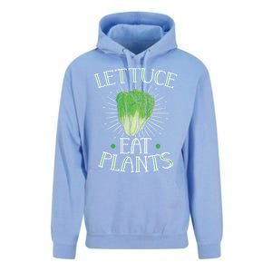 Animal Love Vegetarian Vegan Lettuce Eat Plants Cool Gift Unisex Surf Hoodie