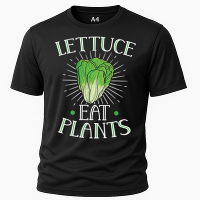 Animal Love Vegetarian Vegan Lettuce Eat Plants Meaningful Gift Performance Shirt