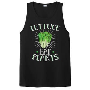 Animal Love Vegetarian Vegan Lettuce Eat Plants Meaningful Gift PosiCharge Competitor Tank