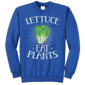 Animal Love Vegetarian Vegan Lettuce Eat Plants Meaningful Gift Sweatshirt