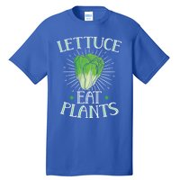 Animal Love Vegetarian Vegan Lettuce Eat Plants Meaningful Gift Tall T-Shirt