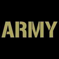 Army Logo Vintage Thin Line American Flag Back And Front Full-Length Apron With Pockets