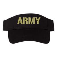 Army Logo Vintage Thin Line American Flag Back And Front Visor