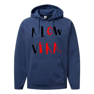 A Low Vera Performance Fleece Hoodie