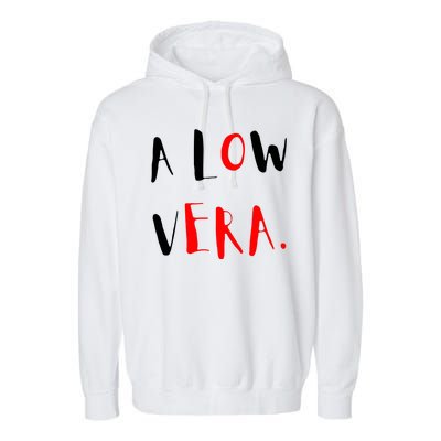 A Low Vera Garment-Dyed Fleece Hoodie