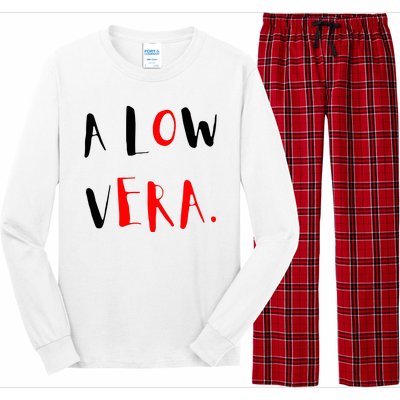 A Low Vera Long Sleeve Pajama Set