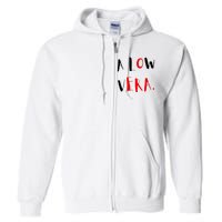 A Low Vera Full Zip Hoodie