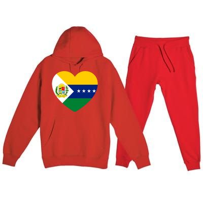 Apure Love Venezuela Gift Premium Hooded Sweatsuit Set