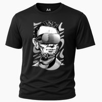 Abraham Lincoln Virtual Reality Glasses Cooling Performance Crew T-Shirt