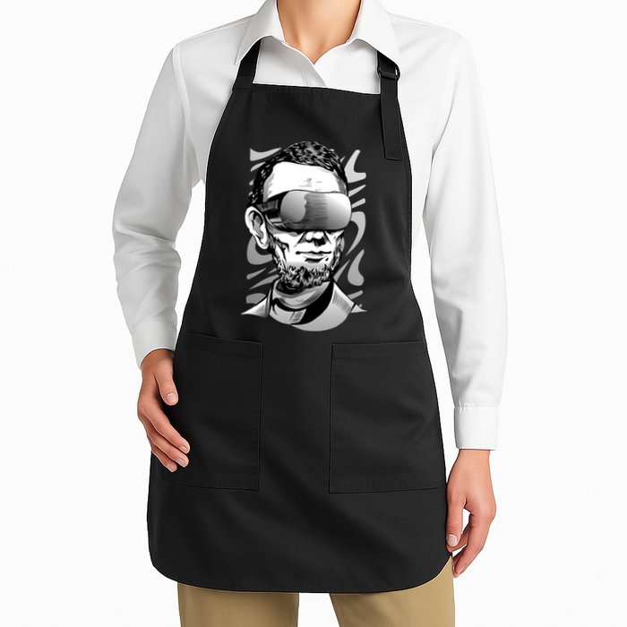 Abraham Lincoln Virtual Reality Glasses Apron