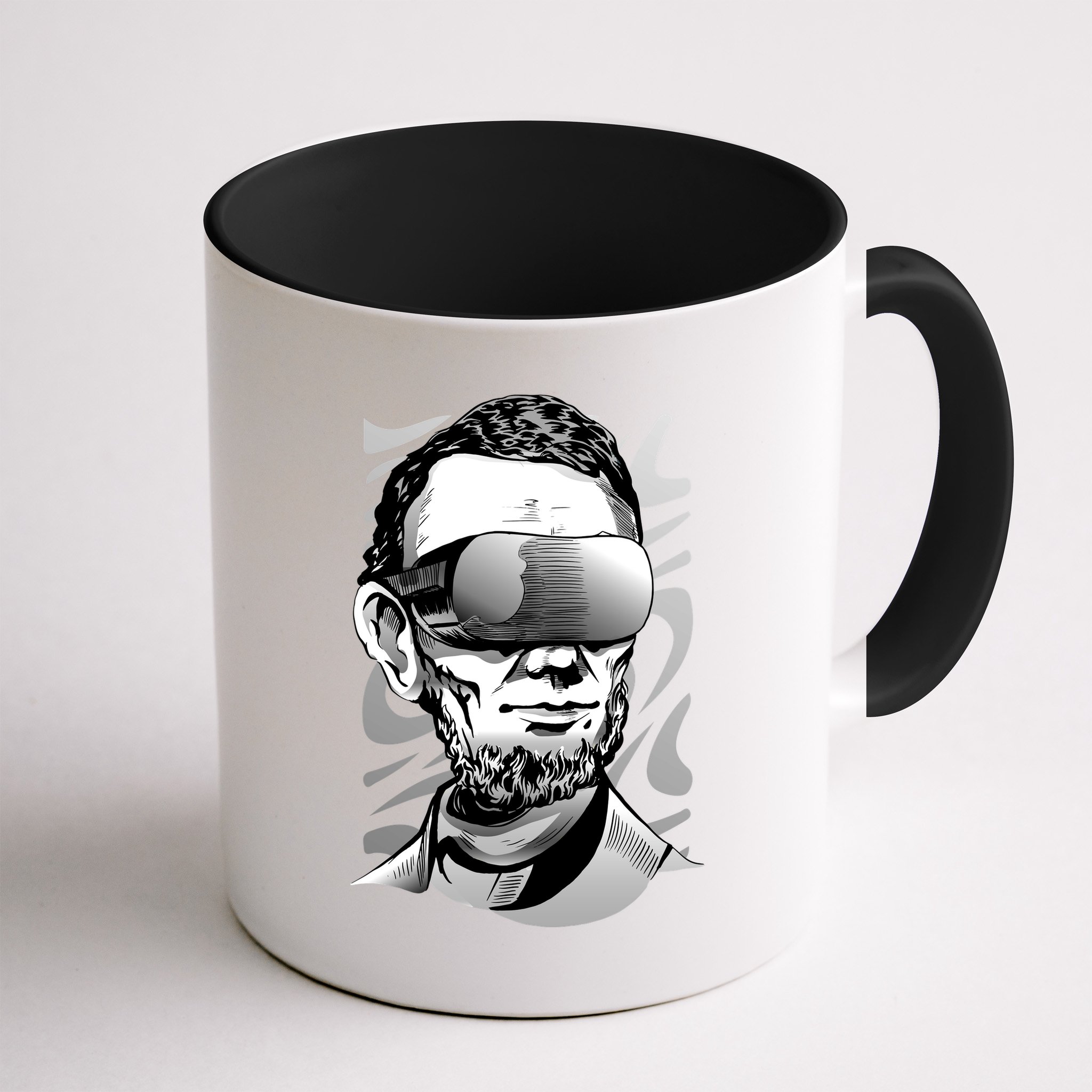 Abraham Lincoln Virtual Reality Glasses Mug