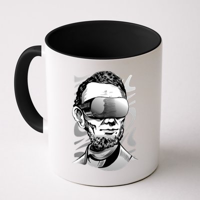 Abraham Lincoln Virtual Reality Glasses Mug