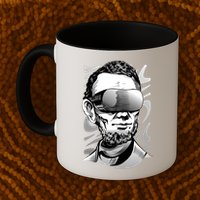 Abraham Lincoln Virtual Reality Glasses Mug