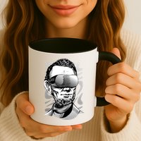 Abraham Lincoln Virtual Reality Glasses Mug
