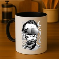 Abraham Lincoln Virtual Reality Glasses Mug