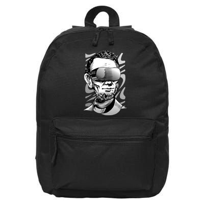 Abraham Lincoln Virtual Reality Glasses 16 in Basic Backpack