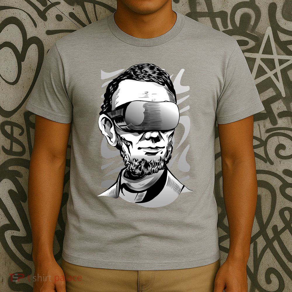 Abraham Lincoln Virtual Reality Glasses T-Shirt