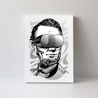 Abraham Lincoln Virtual Reality Glasses Canvas