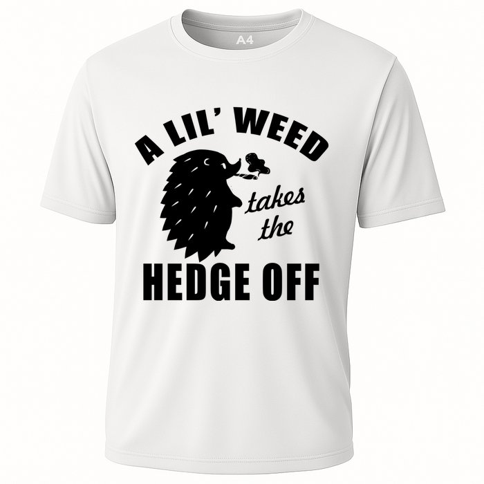 A Lil' Weed Takes The Hedge Off Cooling Performance Crew T-Shirt