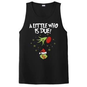 A Little Who Is Due Pregnancy Announcement PosiCharge Competitor Tank