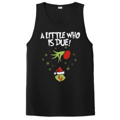 A Little Who Is Due Pregnancy Announcement PosiCharge Competitor Tank