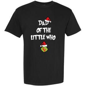 A Little Who Is Due Christmas Pregnancy Couples Matching Garment-Dyed Heavyweight T-Shirt