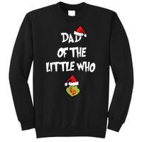 A Little Who Is Due Christmas Pregnancy Couples Matching Sweatshirt