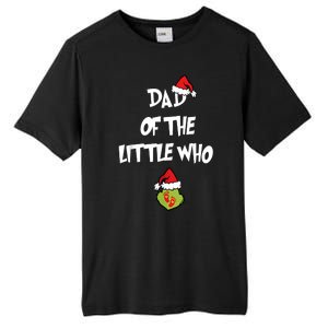 A Little Who Is Due Christmas Pregnancy Couples Matching Tall Fusion ChromaSoft Performance T-Shirt