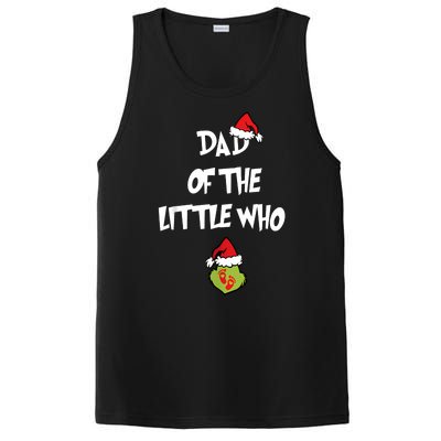 A Little Who Is Due Christmas Pregnancy Couples Matching PosiCharge Competitor Tank