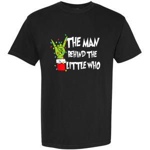 A Little Who Is Due Christmas Pregnancy Couples Matching Garment-Dyed Heavyweight T-Shirt