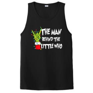 A Little Who Is Due Christmas Pregnancy Couples Matching PosiCharge Competitor Tank