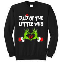 A Little Who Is Due Christmas Pregnancy Couples Matching Sweatshirt