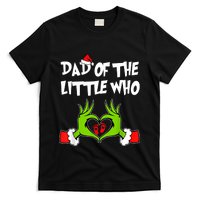 A Little Who Is Due Christmas Pregnancy Couples Matching T-Shirt