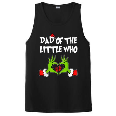 A Little Who Is Due Christmas Pregnancy Couples Matching PosiCharge Competitor Tank