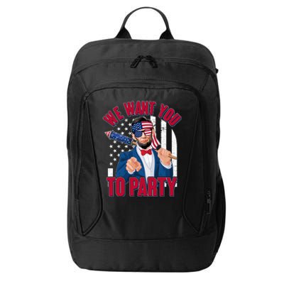 Abraham Lincoln We Want You To Party City Backpack