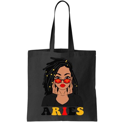 Aries Loc'd Woman Zodiac Signs Birthday Bag