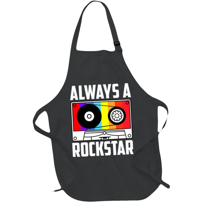 Always A Rockstar Vintage Casette Apron