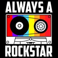 Always A Rockstar Vintage Casette Apron
