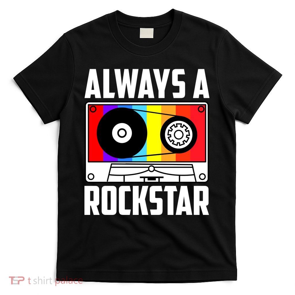 Always A Rockstar Vintage Casette T-Shirt