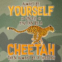 Always Be A Cheetah Legacy Tie Dye Trucker Hat