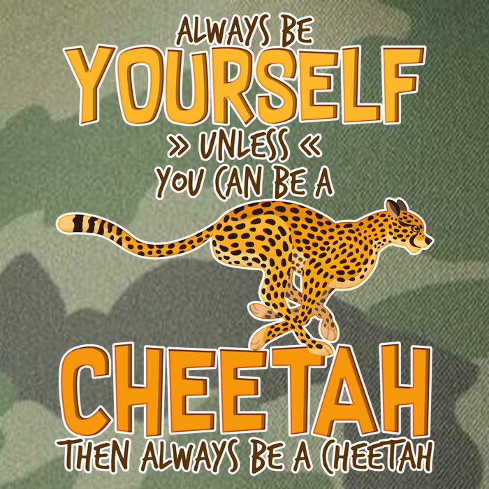 Always Be A Cheetah Legacy Tie Dye Trucker Hat