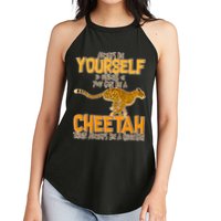 Always Be A Cheetah Women's Perfect Tri Rocker Tank