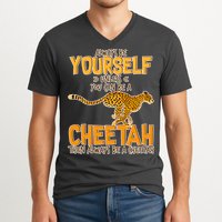 Always Be A Cheetah V-Neck T-Shirt
