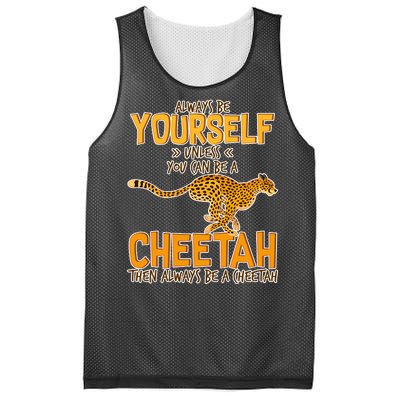 Always Be A Cheetah Mesh Reversible Basketball Jersey Tank